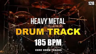 Heavy Metal I Drum Track I 185 BPM I Full Arrangement