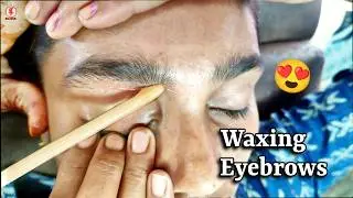 Eyebrow Waxing Step-by-Step Tutorial | Perfect Shape with Wax & Threading