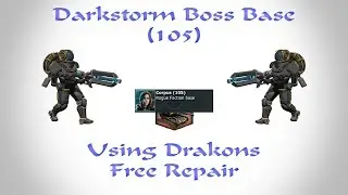 War Commander - 100K Medals From Darkstorm Boss Base (105) In 12Mins - Free Repair !!