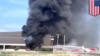 Texas plane crash leaves 10 dead - TomoNews