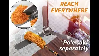 Flexible Microfiber Cleaning Duster for Home, Kitchen, Car, Ceiling, and Fan Dusting
