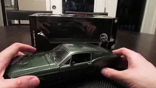 greenlight 1 18th Steve McQueen bullitt diecast review!!