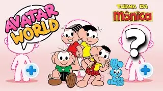 HOW TO MAKE TURMA DA MÔNICA IN AVATAR WORLD. #avatarworld #pazu #turmadamônica