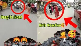 Pulsar rs200 bike meter repair || cute girls reaction video 🥰