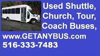 Used Buses For Sale | Call 516-333-7483 | 2009 Ford E450 25 Passenger Shuttle Bus For Sale