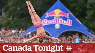 This Canadian plunged to victory at cliff diving world series | Canada Tonight