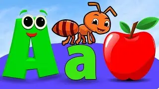 ABC Phonics Song - Toddler Learning Video Songs , A for Apple , Nursery Rhymes , Alphabet song