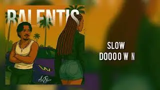 Ash Blacc - Ralentis (Lyrics Video)
