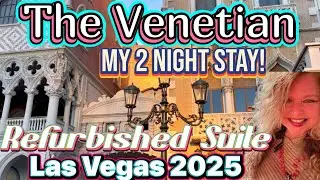 Venetian Las Vegas Full Resort Tour 2025 remodeled refurbished room suite south tower
