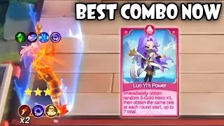 COMMANDER LING + POWER OF LUO YI!! EASY 3 STAR TITAN!! MAGIC CHESS GO GO 