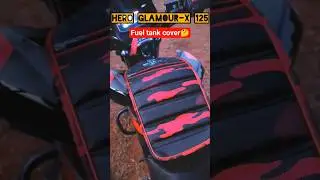 Hero Glamour X 125🤔Fuel Tank Cover Price Fit #viral #shorts