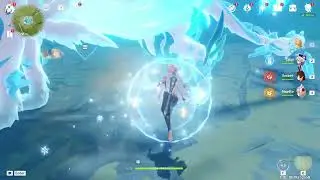 Aether level 70 vs 5 mondstadt bosses(world level 3)