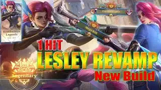LESLEY REVAMP TRUE DAMAGE MEMATIKAN | BUILD LESLEY REVAMP TERSAKIT 2024 | MOBILE LEGENDS BANG BANG