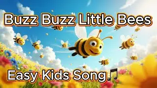 Buzz Buzz Little Bees 🐝💨🍯 | Kids Songs and Nursery Rhymes | Dodo's Music Town