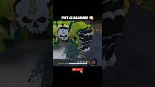 Only Fist Challenge Free Fire 🤯~Fist Fight 👻 Free Fire 🤯 #short #shorts