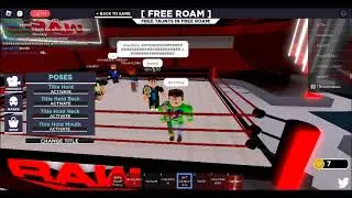 Going over all WWE championship in w2k21 Roblox (Roblox w2k21) part 1