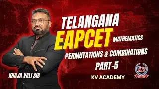 TG EAPCET Mathematics | Permutations & Combinations Part-5 | Shortcut Tricks | KV Academy