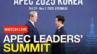 🔴 LIVE: APEC Leaders&rsquo; Summit in South Korea | Gyeongju Hosts Asia-Pacific Meeting 2025