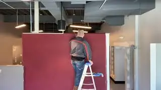 A Red Accent Wall Commercial Vinyl 54&rdquo; (Time Lapse) - Spencer Colgan