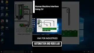Humen Machine Interface using programming C sharp #shorts