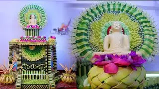 ගොක්කොලින් නිම වූ කඨින චීවර මණ්ඩපය Katina Decaration/ Gokkola Arts Sri Lanka 2025 Katina Kavi