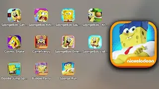 Губка Боб: В бегах - Последнее/Новое обновление APK - Обзор игрового процесса на мобильном устрой...