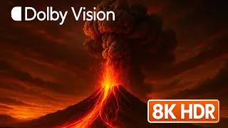 BEST OF VOLCANO IN 8K HDR DOLBY VISION 120 FPS