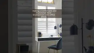 Enhance Your Workspace: Discover the Elegance of Custom Office Blinds! #shorts #officeblinds