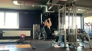 0626 | Seated Vertical Dual Lat Pull w/ 2 Handles Neutral Grip w/ Cable