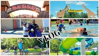🌟VLOG EN FAMILLE : UNE VISITE AU PARC SAFARI | Safari  Park | Organisation Nourriture 🦁🐆