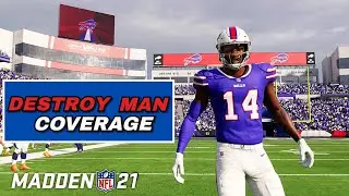 This Route Destroys Man Coverage in Madden 21!