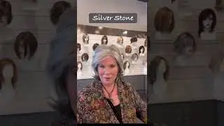 Exclusively made Silver Stone and Sandy Silver in Claire by Noriko. 😍 #wigs @reneofparisofficial