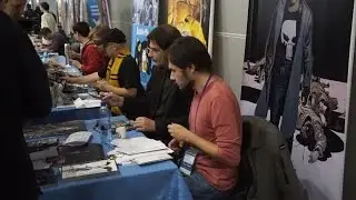 Горан Парлов раздает автографы (Comic Con Russia 2016)
