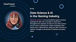 #138 Data Science & AI in the Gaming Industry (with Marie de L&eacute;s&eacute;leuc)