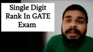 21 Days Habit Change Challenge से GATE मे Single Digit Rank Only 5 Months मे