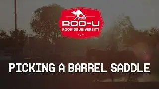 Roo U | Barrel Saddle Seat Size