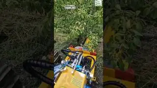 Inter‑row Trimmer With 80 cm Mini‑Shredder || With Extra 1 Meter Extension || #weeding #shredder