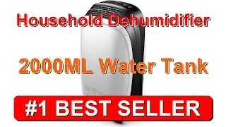 Household Dehumidifier 2000ML Water Tank Portable Silent Dehumidifier Household Electri - B0DGPDZRSX