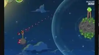 Angry Birds Space - Pig Bang 1-1 Walkthrough 3 Stars