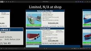 Shipping Lanes Roblox - Ships stats v4