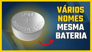 Bateria LR44, AG13, A76, etc (Tudo sobre ela e Onde Comprar?)