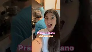 Pranzo vegano dalla nonna😋🌱
