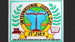 International Justice Day Drawing/World Day Of International Justice Drawing