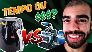 PRENSA 3D VS  PRENSA DE CANECAS - Qual A Melhor Prensa Para Sublimação De Canecas?