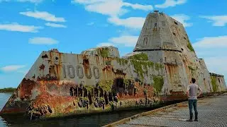 Restoring the Heavily Damaged USS Zumwalt in One Day Until It&rsquo;s Worth $50 Billion (Full ASMR)