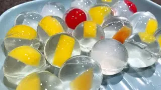 Resepi Jelly Ball Viral | Cara senang je nak buat Jelly Ball Marble