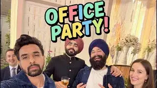 My FIRST VLOG Ever! | Office Party Gone Crazy 🎉😂