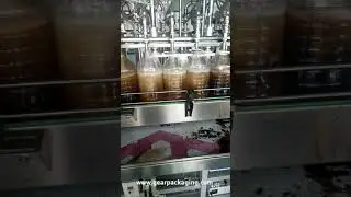 Automatic oil bucket drum big bottle filling machine coking oil filler line
