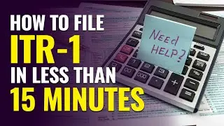 ITR1 Filing Online AY 2023-24: File ITR 1 Sahaj In Under 15 Mins Step-by-Step On incometax.gov.in