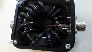 End Fed Half Wave Aerial. DIY Simple Choke. Ham Radio. Amateur Radio.